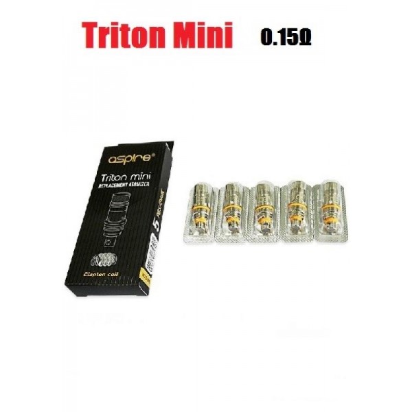 Aspire Triton Mini Coil – NI200 0.15ohm Temperature Control