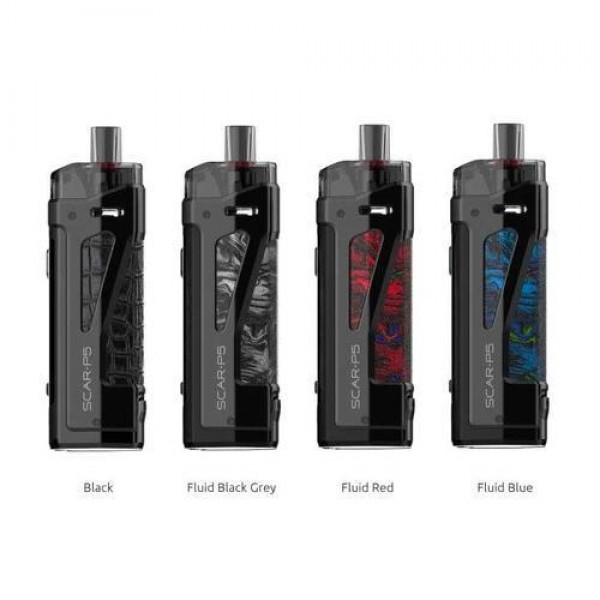 SMOK SCAR-P5 80W Pod Mod Kit – Stabilizing Wood – Red