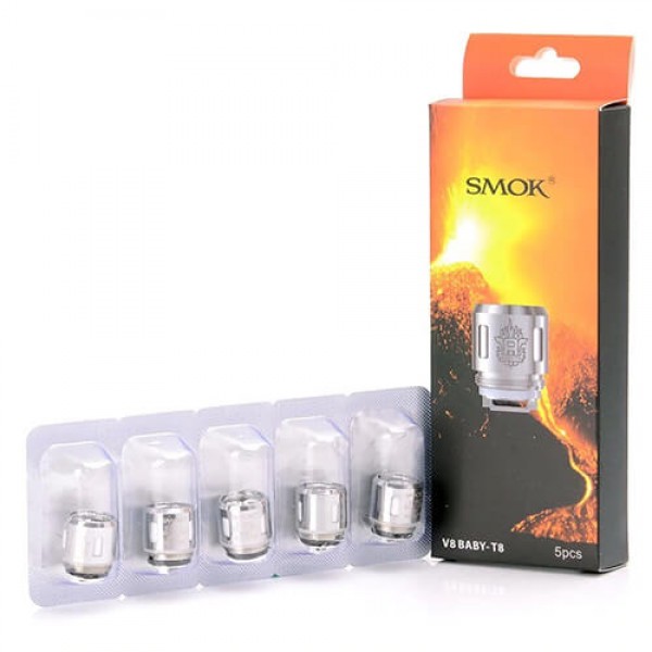 SMOK TFV8 Baby T8 Octuple Coil 0.15ohm (5 Pack) – Default Title