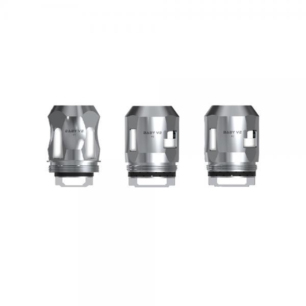 SMOK TFV8 Baby V2 Tank Replacement Coils (3-Pack) – V2 S2 / 0.15ohm / Stainless Steel