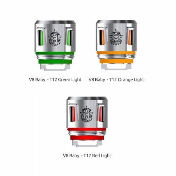 Smok V8 Baby Beast Prince T12 Light Coil – Orange