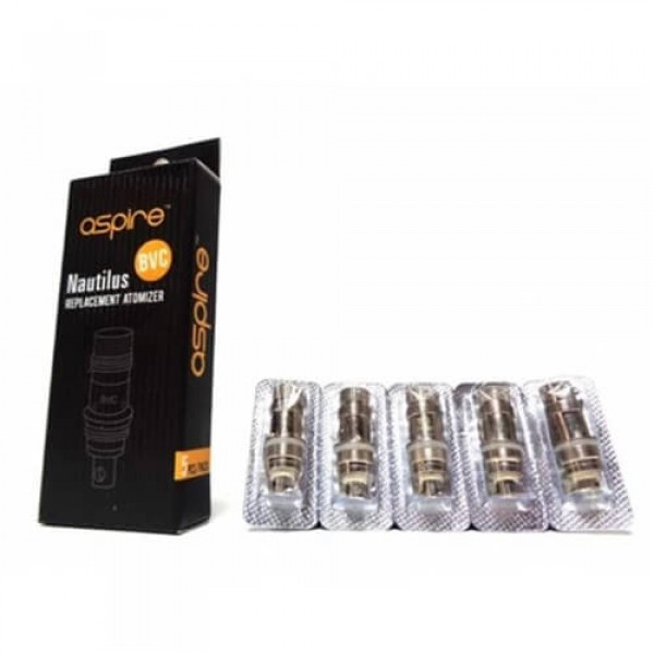 Aspire Nautilus Mini BVC Coils (5 Pack) – 1.8 ohm