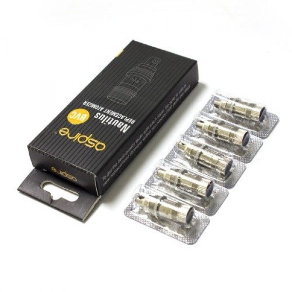 Aspire Nautilus BVC Coil 1.8ohm (5 Pack) – D...