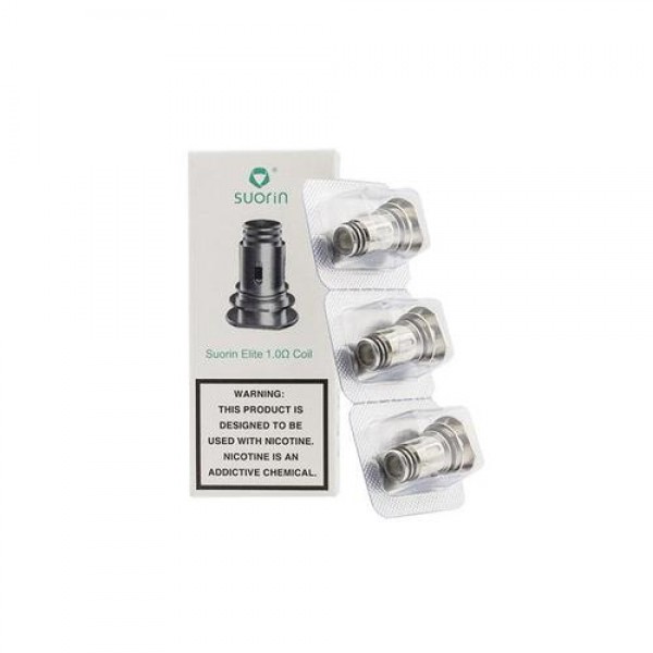 Suorin Elite Replacement Coils (3 Pack) – 1.0ohm