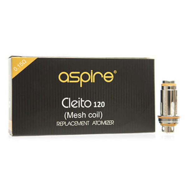 Aspire Cleito 120 Mesh Coil 0.15 ohm (5 Pack) R...